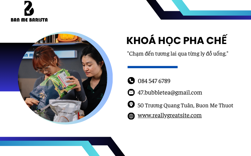 khoá học pha chế