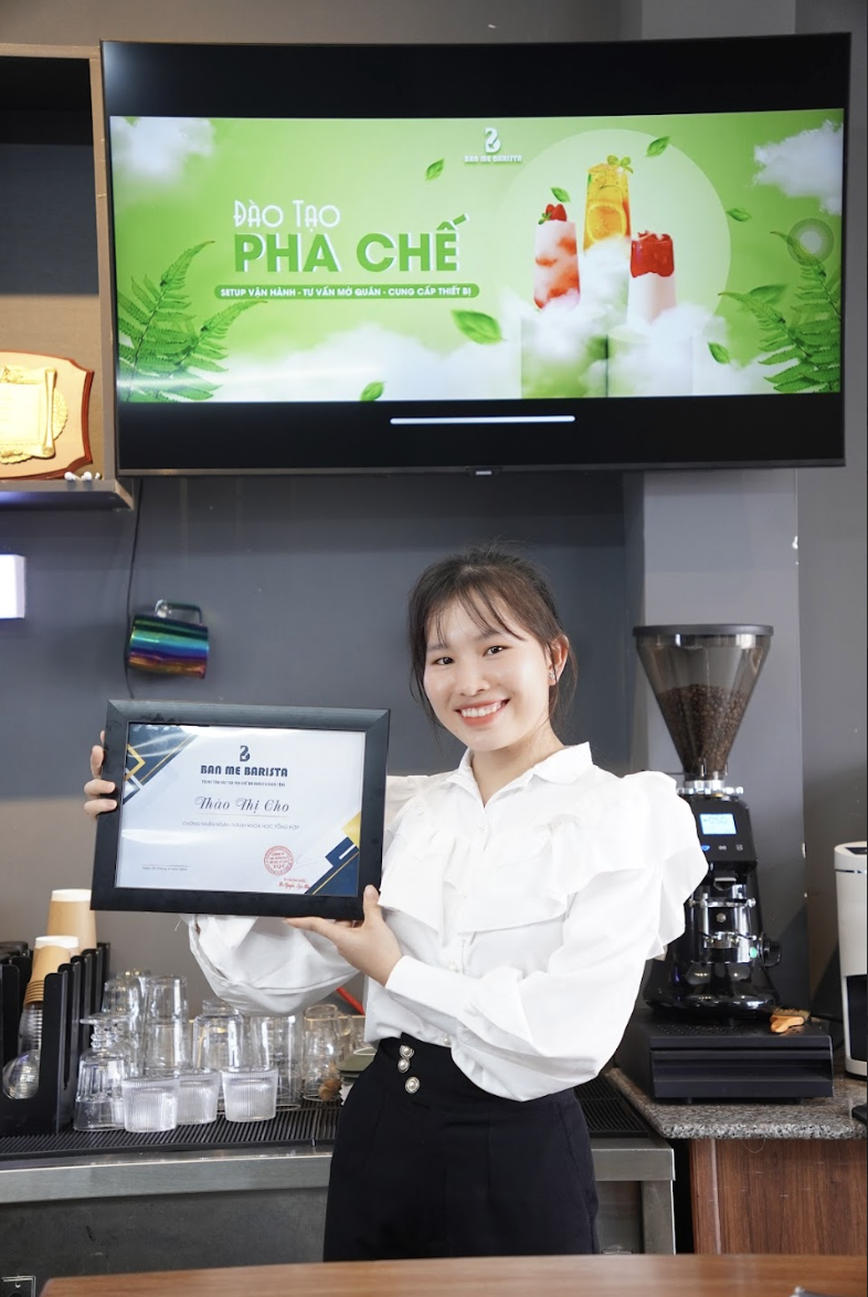 dạy pha chế uy tín tại BMT