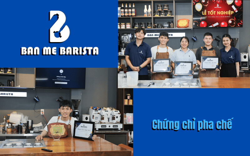 Lớp học pha chế mở quán cafe