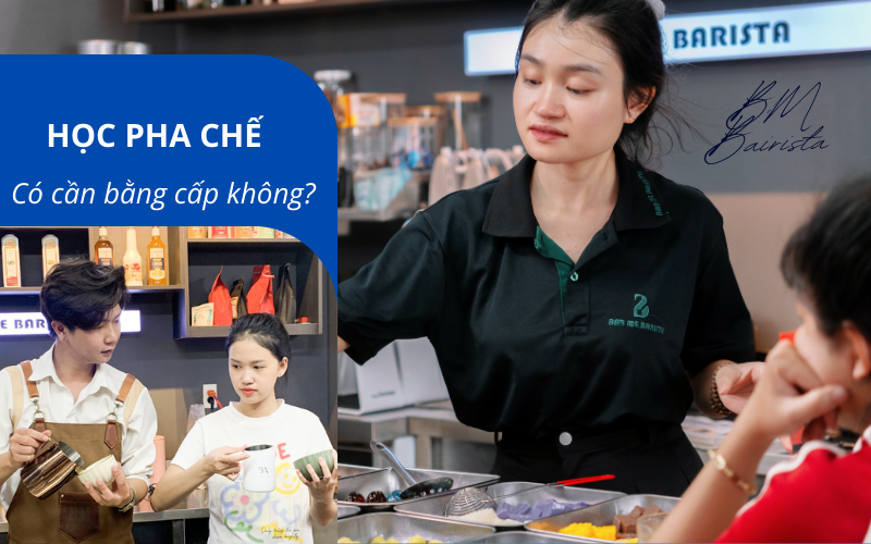 Học Pha Chế Có Cần Bằng Cấp Không