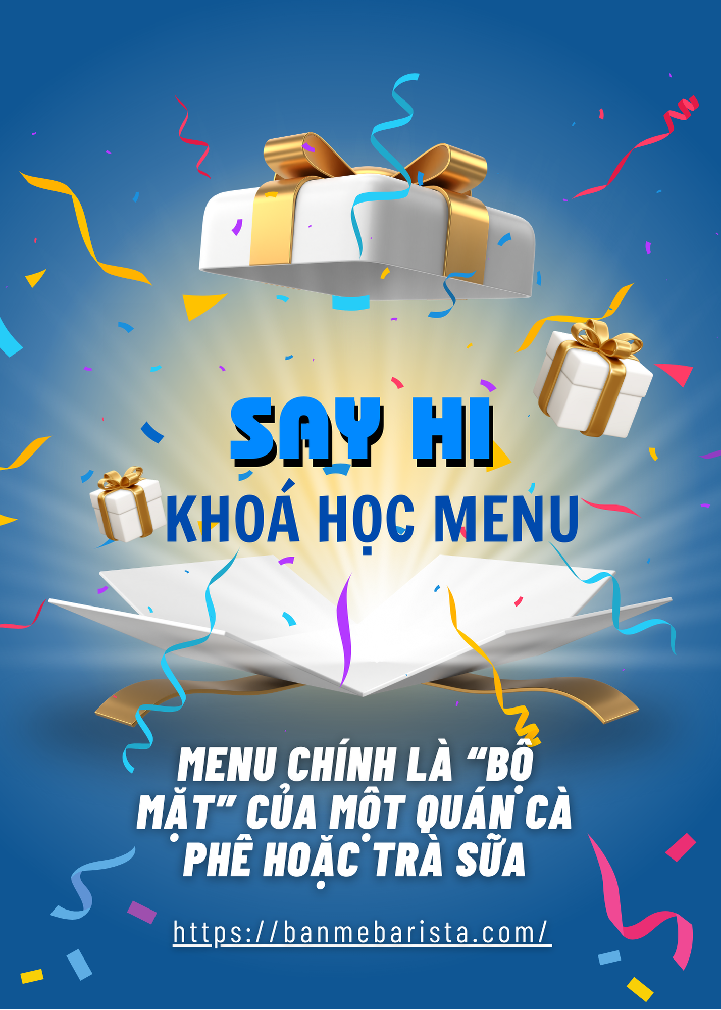 khoá học menu